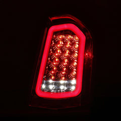 AnzoUSA 321344 LED Taillights Chrome with Sequential