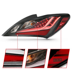 AnzoUSA 321347 LED Taillights Smoke