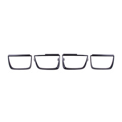 AnzoUSA 351002 Taillight Bezels - 4pc Gloss Black