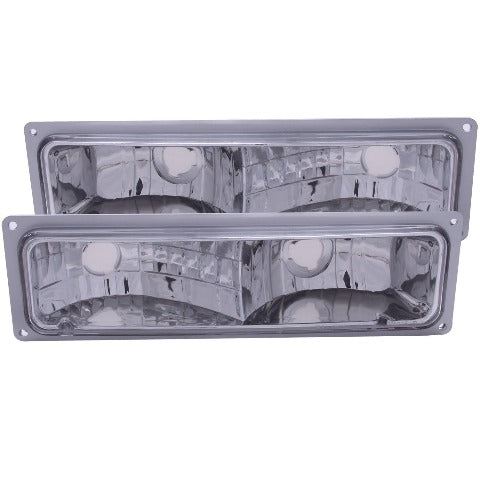 AnzoUSA 511032 Euro Parking Lights Chrome