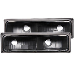 AnzoUSA 511053 Euro Parking Lights Black