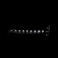 AnzoUSA 511067 LED Parking Lights Black with Amber Reflector