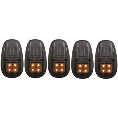 AnzoUSA 861098 LED Cab Roof Light Kit Smoke 5pc