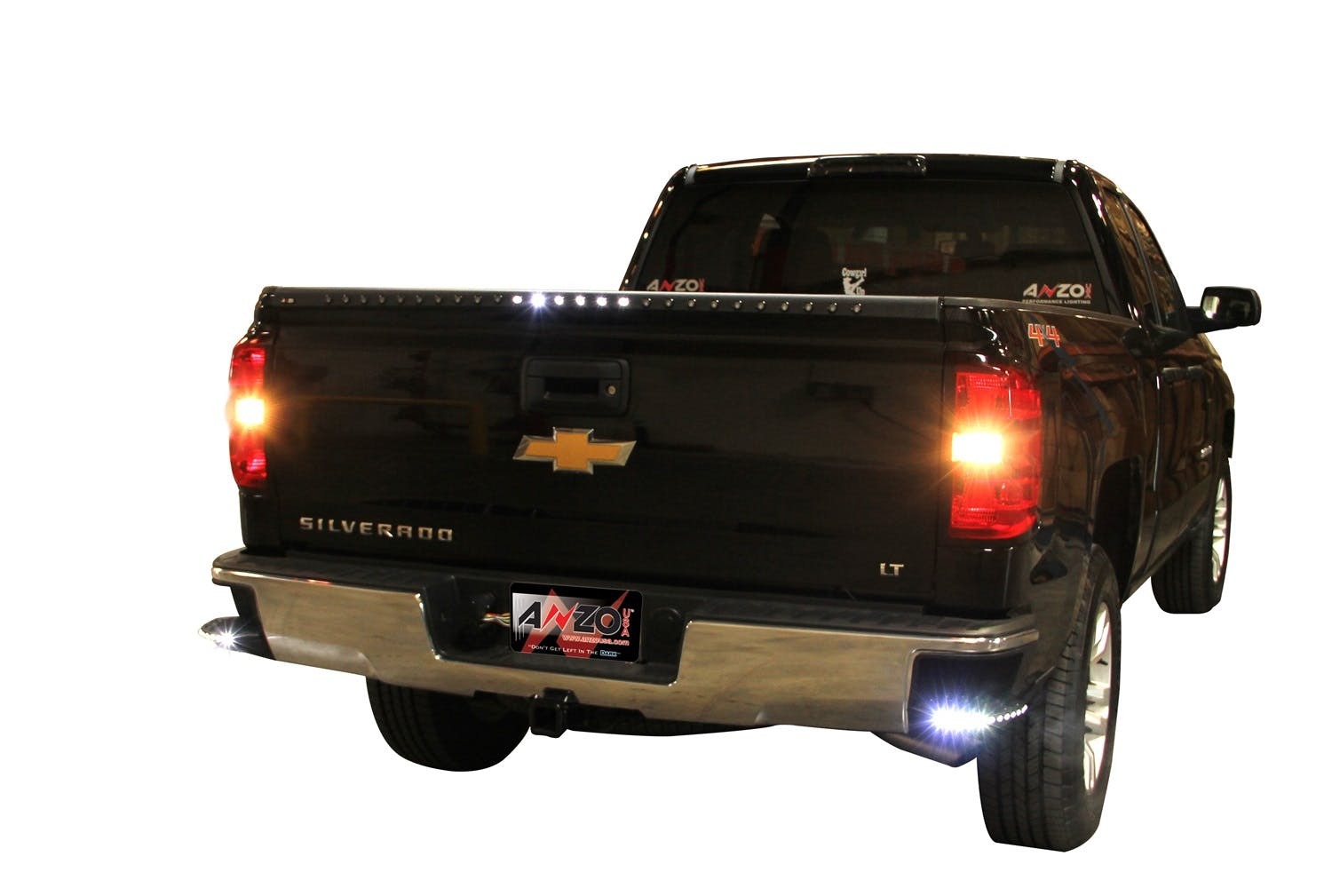 AnzoUSA 861143 OE Style Tailgate Spoiler with 5 - Function