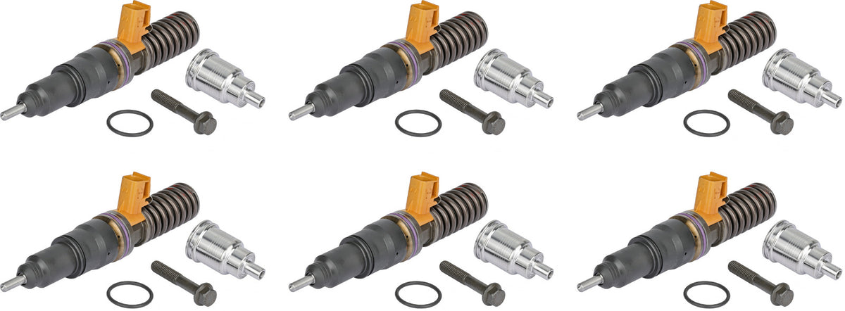 Alliant Power Remanufactured Fuel Injector, E3.5VOLVO Mack D11 MP7 set 6 AP55011