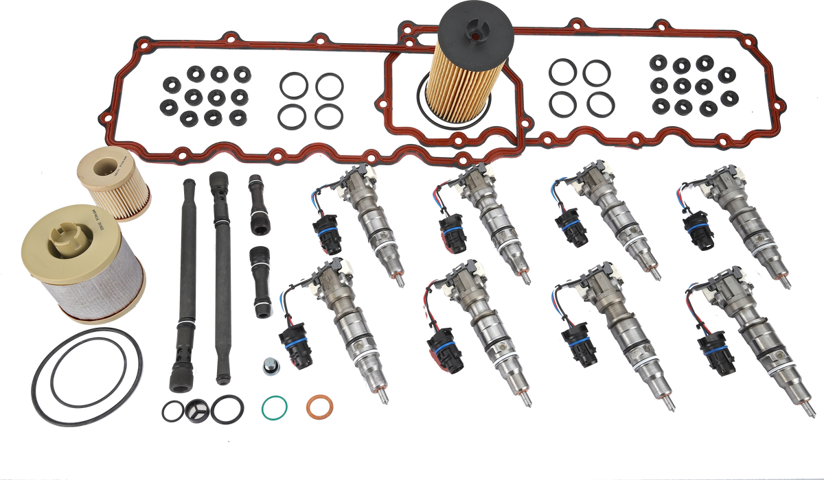Alliant Power Fuel Injector Set Installation Kit, Ford 6.0L AP60902