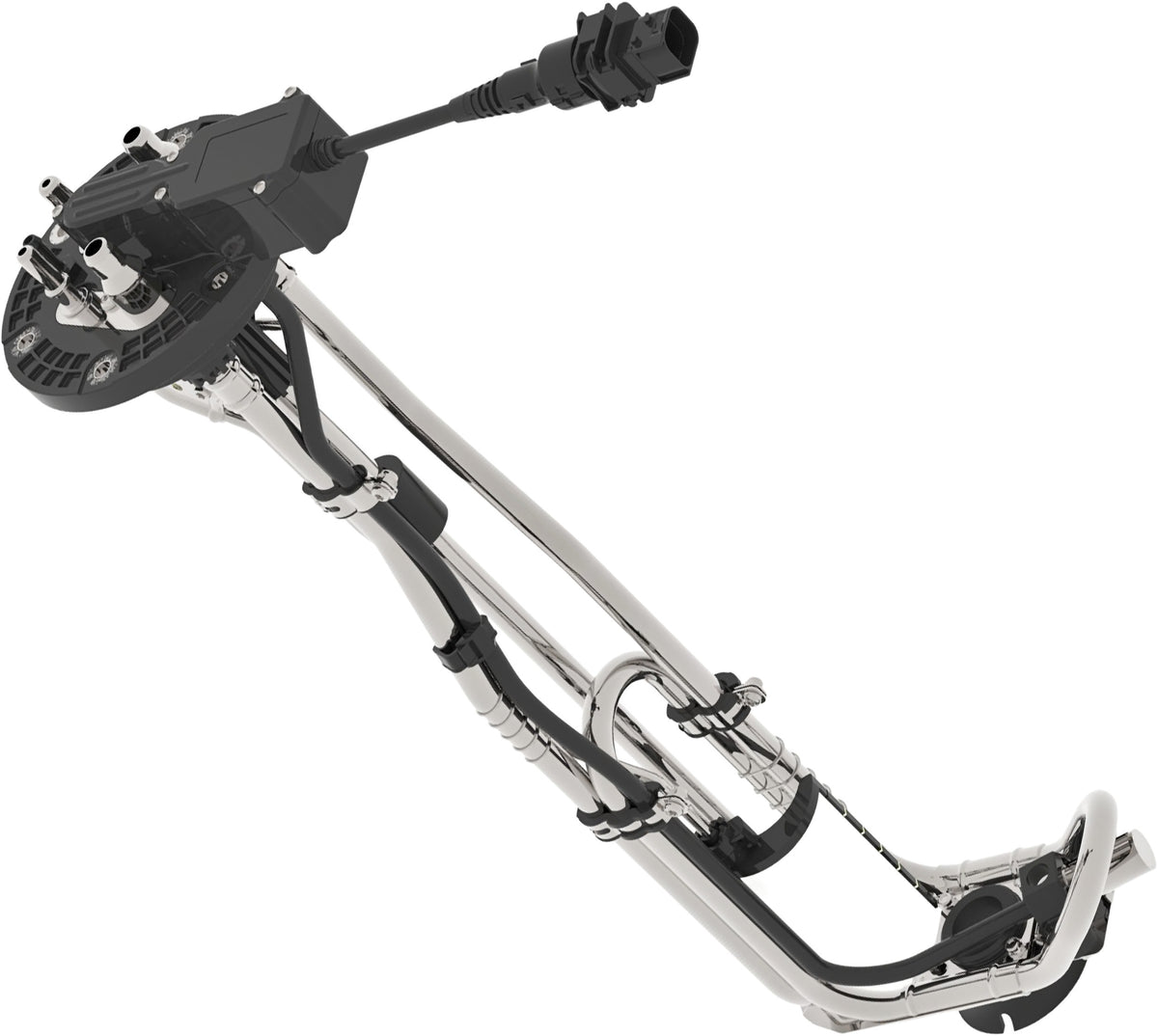 Alliant Power Header, Freightliner, Conc, 6-BOLT, Cummins AP65155