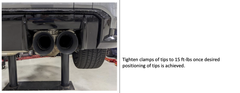 APR Exhaust Tail Pipe Tip Clamp PN. Z1004058