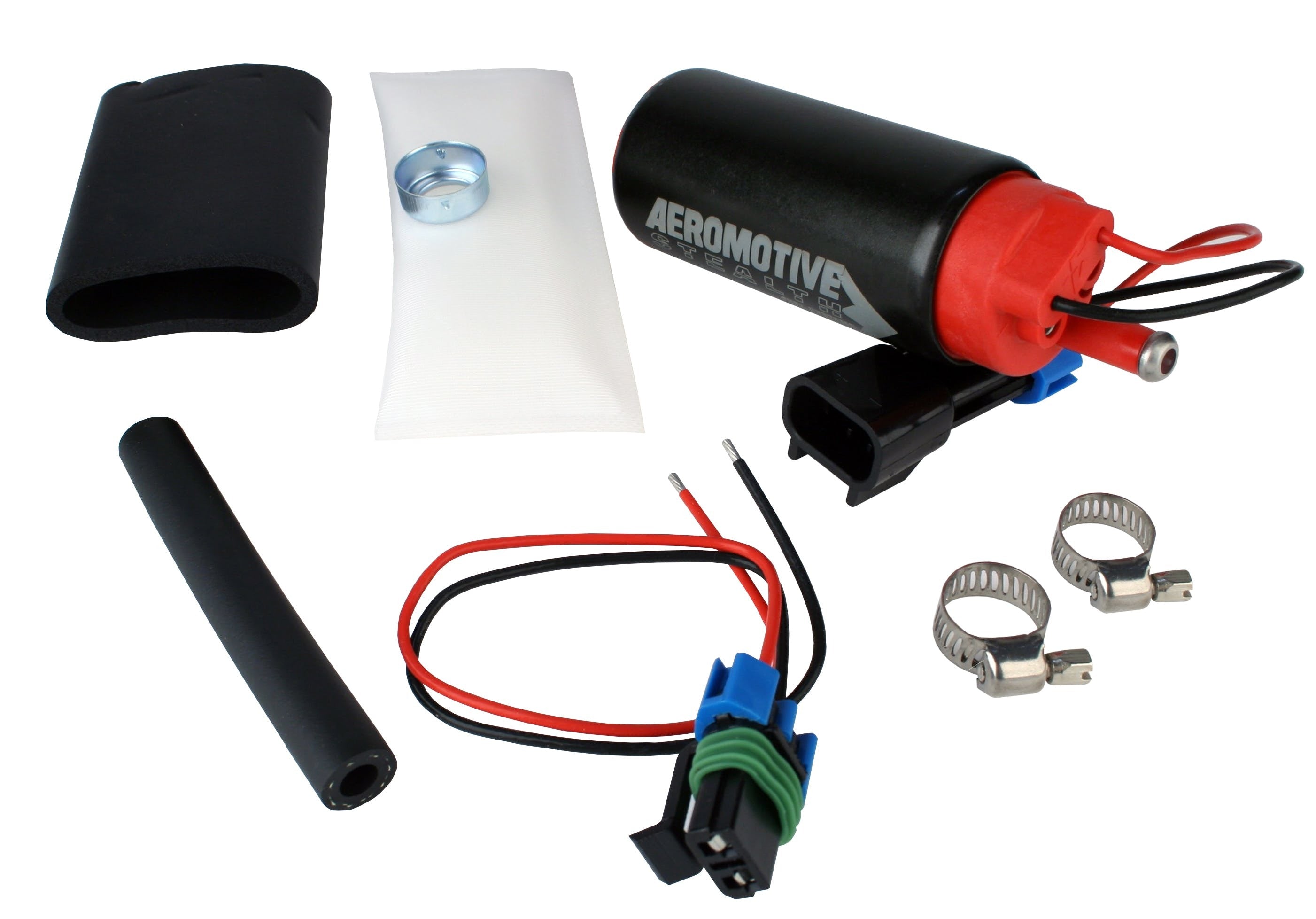Aeromotive Fuel System 11569 340 Series Stealth In-Tank Fuel Pump, center Inlet - offset (GM applications)