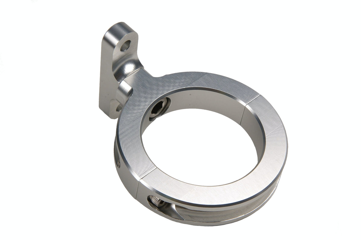 Aeromotive Fuel System 11703 2 1/2 inch Billet Bracket; Can be used w/11203,11209, 11103, 11106, 12302 and 12310