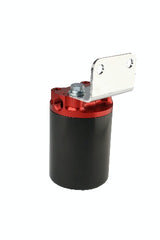 Aeromotive Fuel System 12317 SS Serier Canister Style Fuel Filter Anodized Black/Red 10 Micron Element