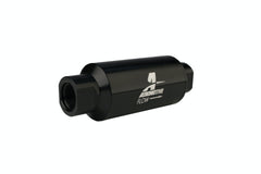 Aeromotive Fuel System 12324 Filter, In-Line AN-10 Size, Black, 100 Micron
