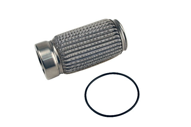 Aeromotive Fuel System 12614 Filter Element, Crimp, 100 Micron Stainless(Fits 12304,12307,12324,12331,12354)
