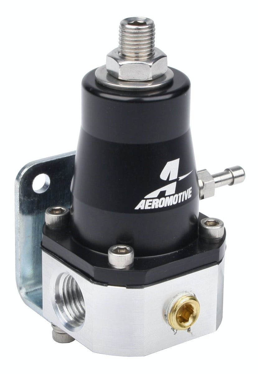 Aeromotive Fuel System 13129 Regulator - EFI Bypass, Adjustable (2) -6 inlets, (1) -6 return