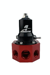 Aeromotive Fuel System 13133 Regulator, 30-120 psi, .500 Valve, 4x AN-08 and; AN-10 inlets, AN-10 Bypass