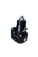 Aeromotive Fuel System 13136 Billet EFI Black Regulator, (2) -06 inlet and (1) -06 return