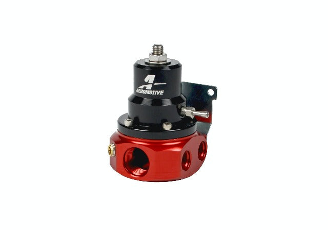 Aeromotive Fuel System 13224 A1000 4-Port Carbureted Bypass Regulator, 4 x AN-06, 1 x AN-10