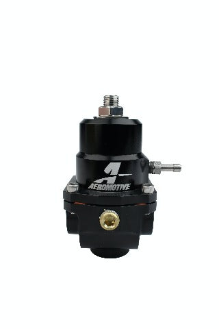 Aeromotive Fuel System 13303 Regulator, Adjustable, 35-75psi, .188 Valve, (2)-08inlets, -08 return