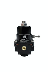 Aeromotive Fuel System 13304 Regulator, Adjustable, 3-15psi, .313 Valve, (2)-08inlets, -08 return