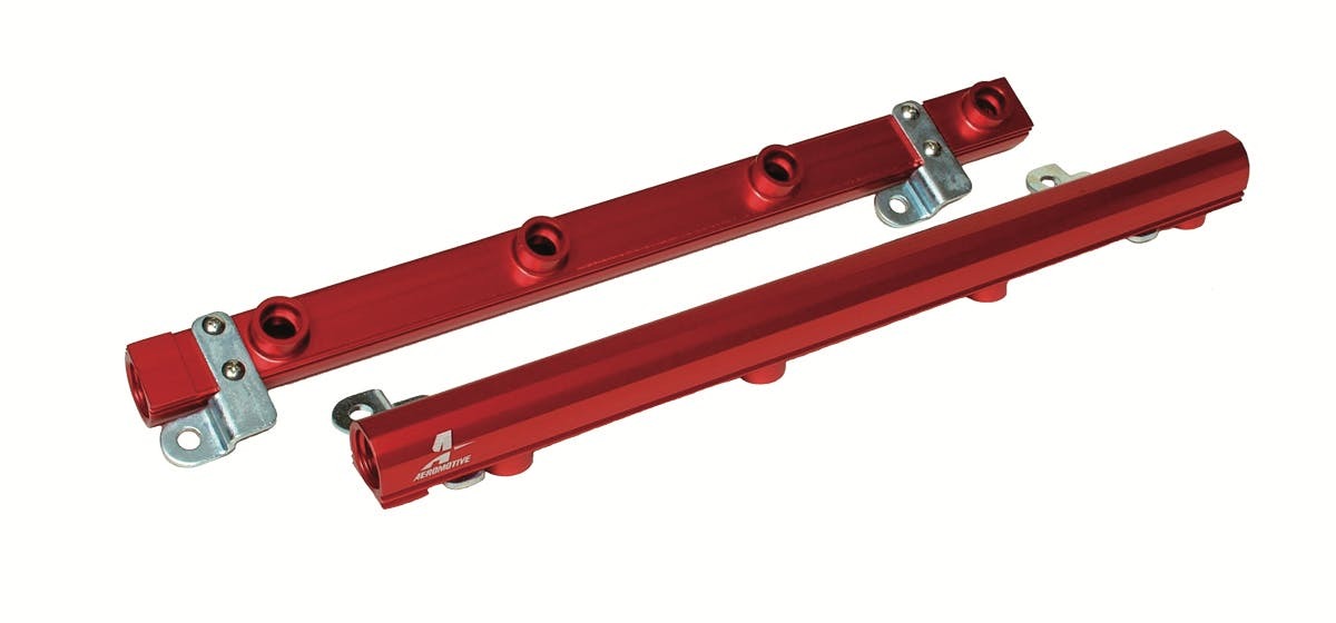 Aeromotive Fuel System 14103 1996 thru 2004 Ford 4.6 SOHC Billet Fuel Rails 5/8 inch I.D.