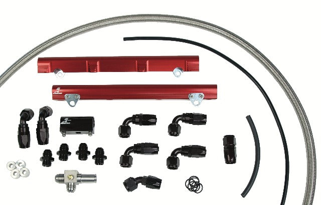 Aeromotive Fuel System 14122 1998 1/2 thru 2004 Ford DOHC 4.6 Liter Fuel Rail System (Cobra)