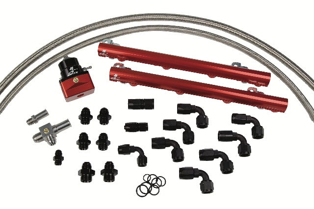 Aeromotive Fuel System 14125 1996 thru 1998 1/2  Ford SOHC 4.6 Liter Fuel Rail System