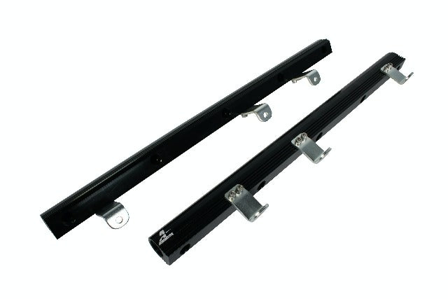 Aeromotive Fuel System 14158 Fuel Rails, Chrysler 8.4L, Gen 4, V10 - Black anodized