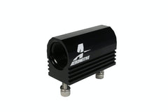Aeromotive Fuel System 15115 2005-2006 Ford 4.6L Fuel Rail Pressure Sensor Adapter Log (-08 AN inlet /outlet)