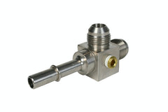 Aeromotive Fuel System 15116 3/8 Male Quick Connect Tee Fitting