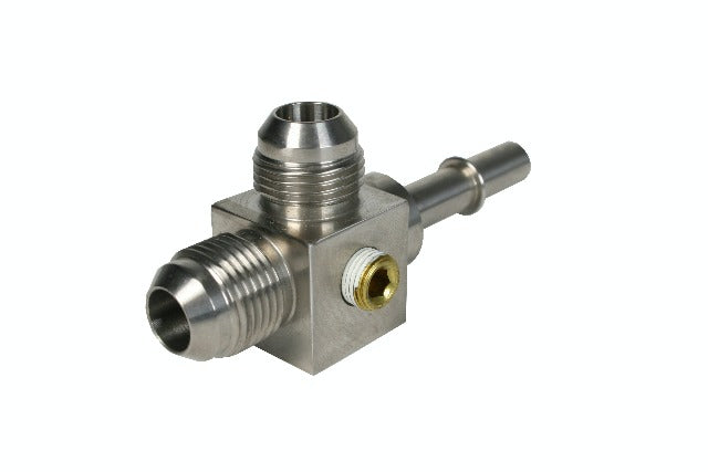 Aeromotive Fuel System 15116 3/8 Male Quick Connect Tee Fitting
