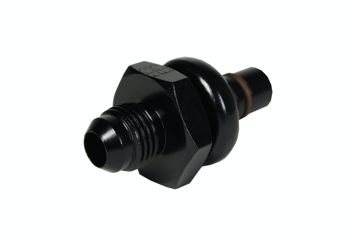 Aeromotive Fuel System 15123 3/8 inch Male Spring Lock / AN-06 Feed Line Adapter (Ford)