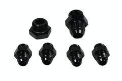 Aeromotive Fuel System 15202 A4 Regulator Fitting Kit (for two (2) carbs) (4) AN-06, (1) AN-10, (1)AN-10 Plug