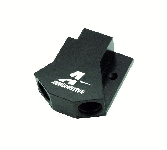 Aeromotive Fuel System 15620 Block one (1) 10 AN  to (2)  two 8 AN