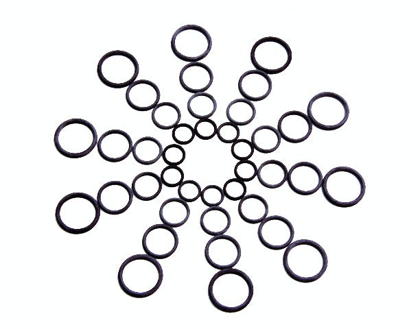 Aeromotive Fuel System 15623 O-Ring, Fuel Resistant Nitrile, Size -10 AN (Pak of 10)