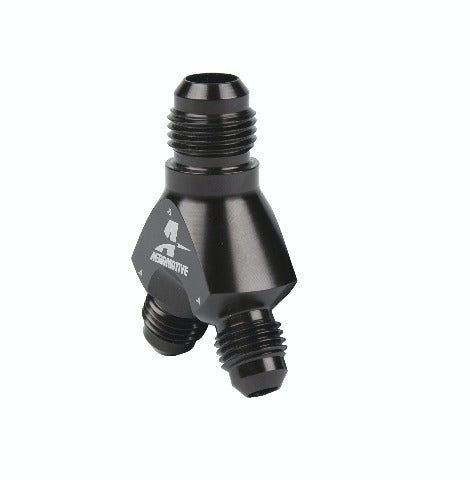 Aeromotive Fuel System 15671 Y-Block, AN-06 - 2x AN-04