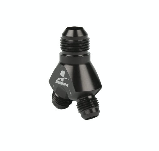 Aeromotive Fuel System 15673 Y-Block, AN-08 - 2x AN-06