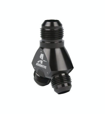 Aeromotive Fuel System 15675 Y-Block, AN-10 - 2x AN-08
