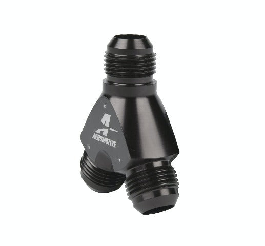 Aeromotive Fuel System 15676 Y-Block, AN-10 - 2x AN-10