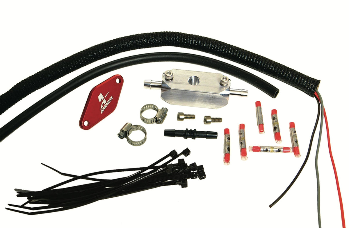 Aeromotive Fuel System 17114 1998 1/2 thru 2004 Ford 4.6 L Fuel Pressure Sensor Relocation Kit