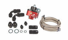 Aeromotive Fuel System 17120 Single Carburetor Regulator(P/N 13201) Kit(regulator, hose, hose ends, fittings)