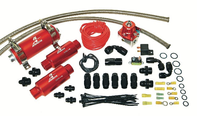 Aeromotive Fuel System 17136 700 HP EFI Fuel System,(11106 pump, 13109 regulator, fittings and o-rings)