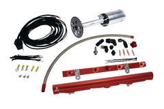 Aeromotive Fuel System 17174 System, C6 Corvette, 18670 A1000, 14114 LS-2 Rails, 16307 Wire Kit and; Fittings