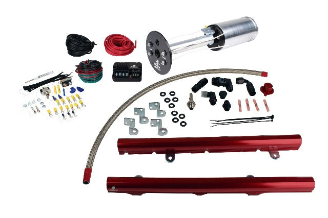 Aeromotive Fuel System 17177 System, C6 Corvette, 18670 A1000, 14115 LS-3 Rails, 16306 PSC; Misc. Fittings