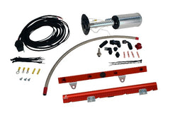 Aeromotive Fuel System 17180 System, C6 Corvette, 18671 Eliminator, 14106 LS-1 Rails, 16307 Wire Kit,Fittings