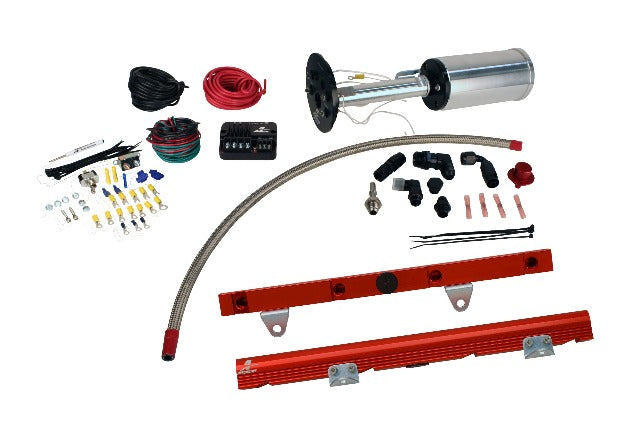 Aeromotive Fuel System 17181 System, C6 Corvette, 18671 Eliminator, 14106 LS-1 Rails, 16306 PSC and; Fittings