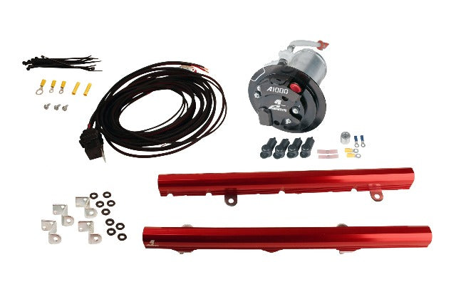 Aeromotive Fuel System 17192 System, 10 to 11 Camaro, 18673 A1000, 14115 LS3 Rails, 16307 Wire Kit,Fittings