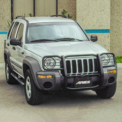 ARIES 1045 Black Steel Grille Guard, Select Jeep Liberty