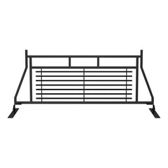 ARIES 111001 Classic Black Steel Headache Rack, Select Ford F-250, F-350, F-450 Super Duty