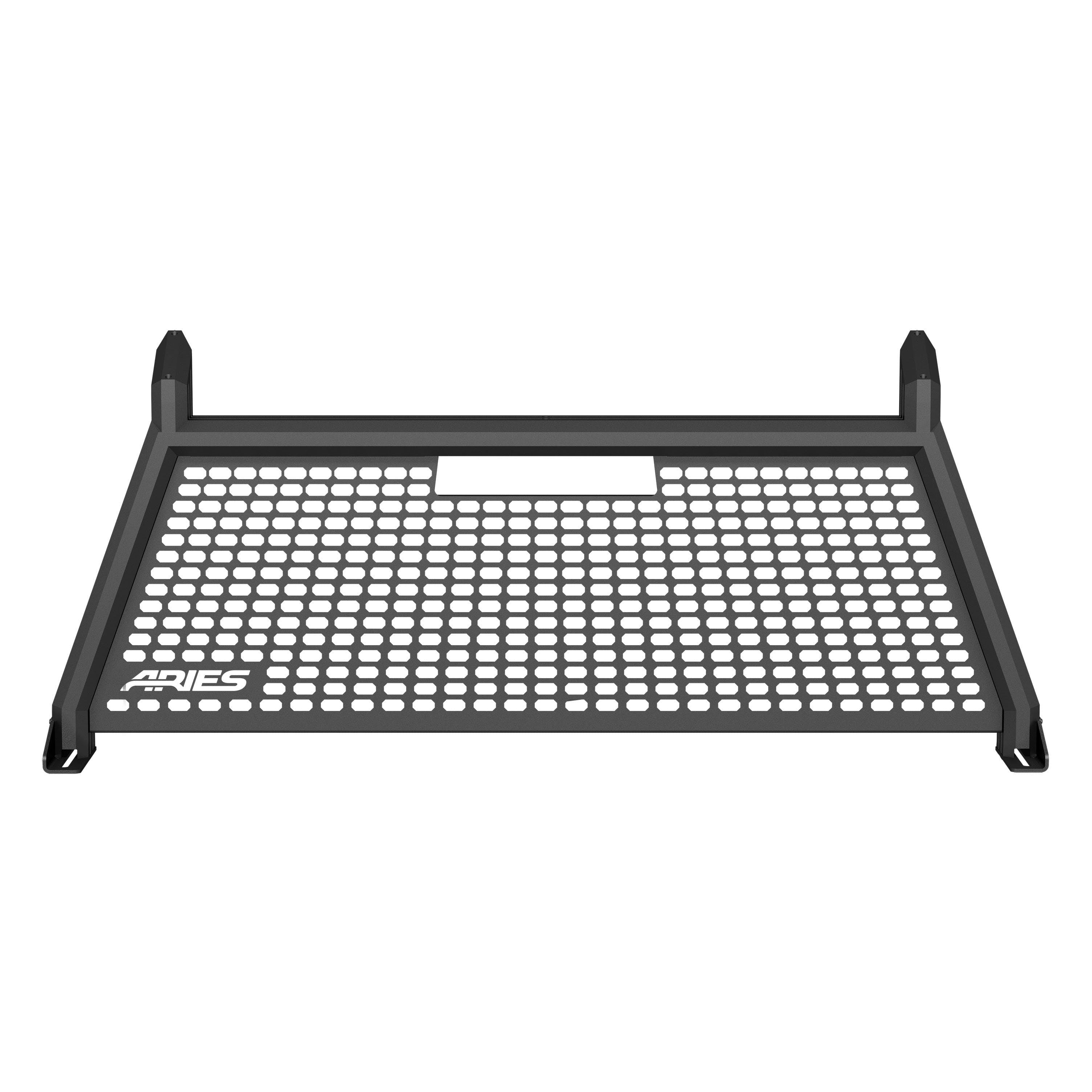 ARIES 1110101 AdvantEDGE Black Aluminum Headache Rack, Select Dodge, Ram 1500, 2500, 3500