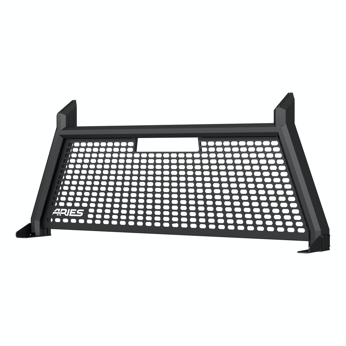 ARIES 1110101 AdvantEDGE Black Aluminum Headache Rack, Select Dodge, Ram 1500, 2500, 3500